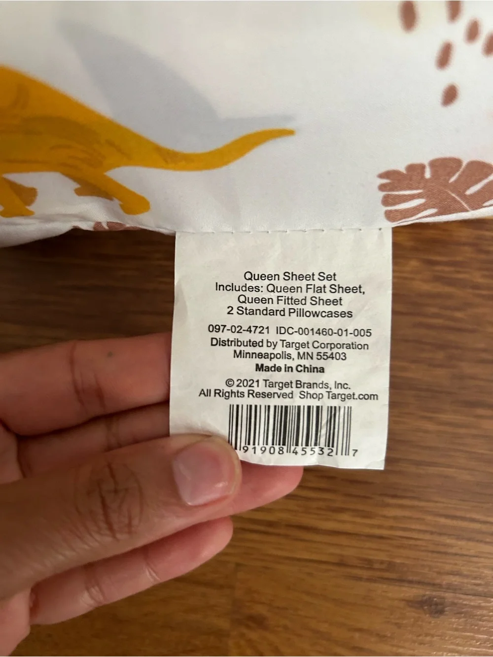 Queen Dinosaur Microfiber Kids' Sheet Set - Pillowfort